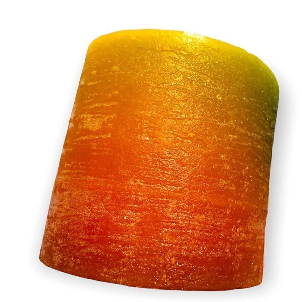 Handcrafted Timber Scented Candle (Orange/Green)‎ - Picture 3 of 11